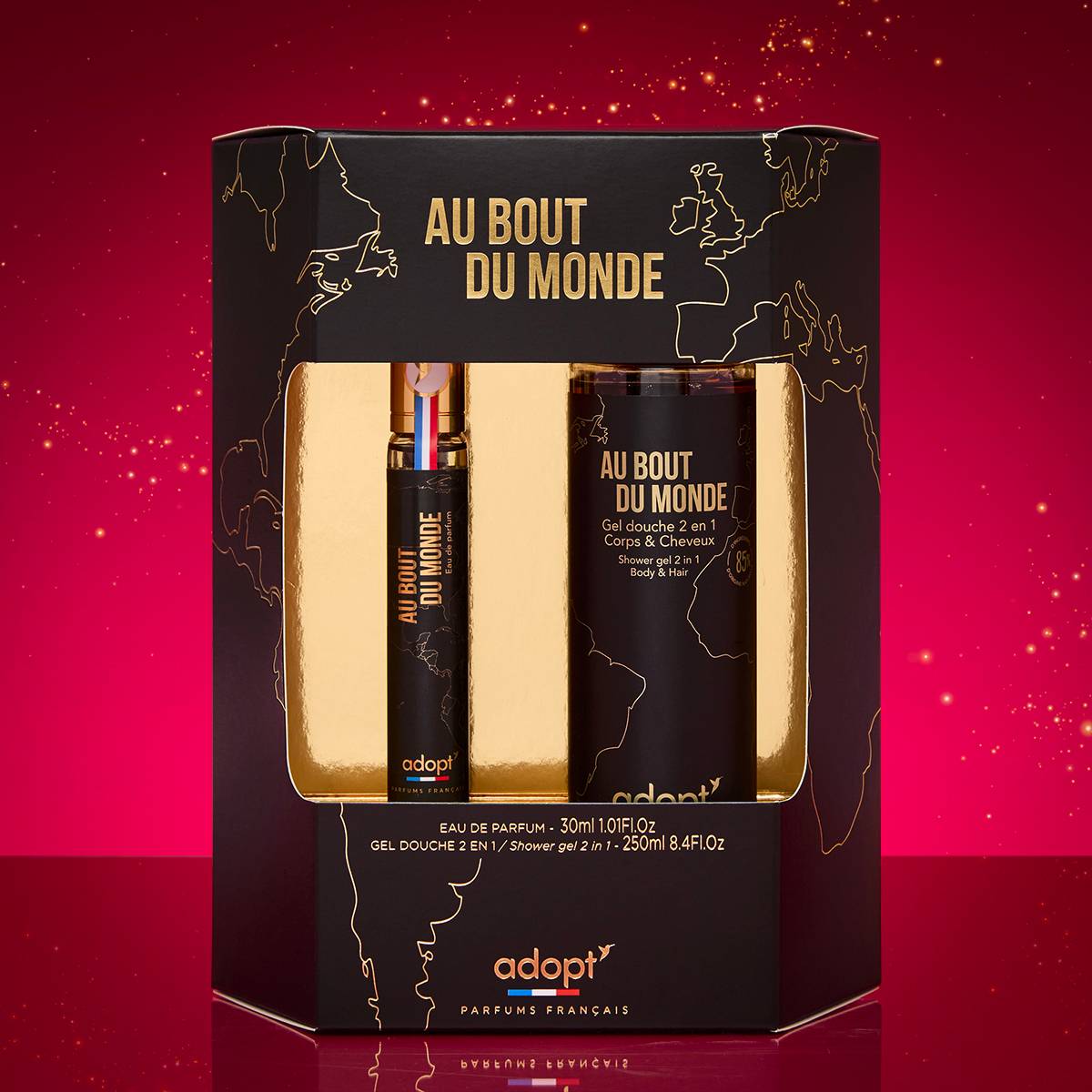 Au bout du mondeCoffret eau de parfum 30 ml   gel douche 250 ml