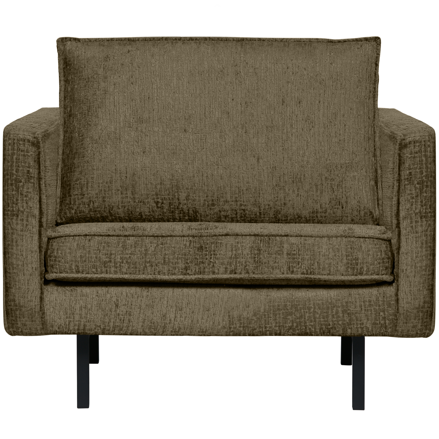 WOOOD fauteuil Rodeo - Structure Velvet - Bonsai - 85x105x86