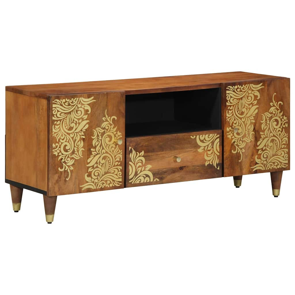 Szafka Pod Telewizor Stolik Półka Szafka RTV Do Salonu 105 x 33.5 x 46 cm