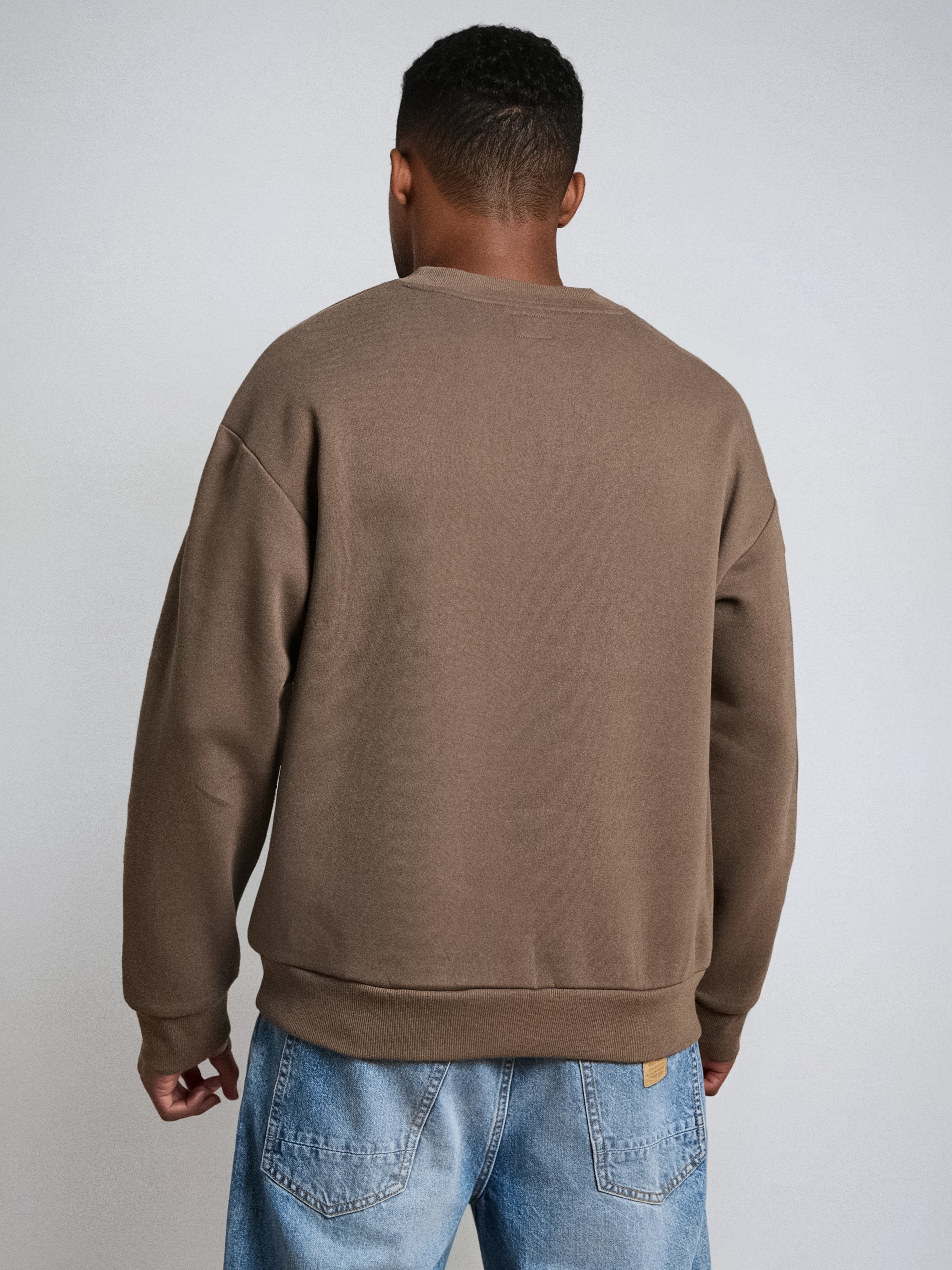 Bluza crewneck z nadrukiem