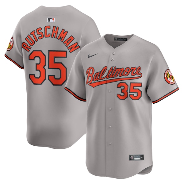 Adley Rutschman Baltimore Orioles Nike Road Limited Player Jersey - Gray