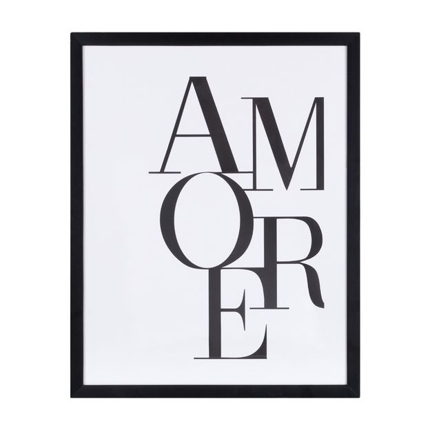 QUADRO AMORE 40 CM X 50 CM
