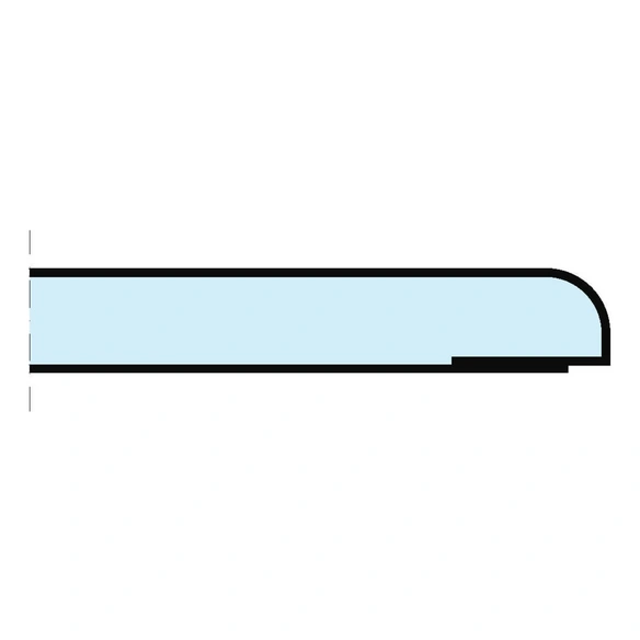 Gipskartonplatte »GKB«, LxBxS: 200 x 60 x 1,25 cm, weiß