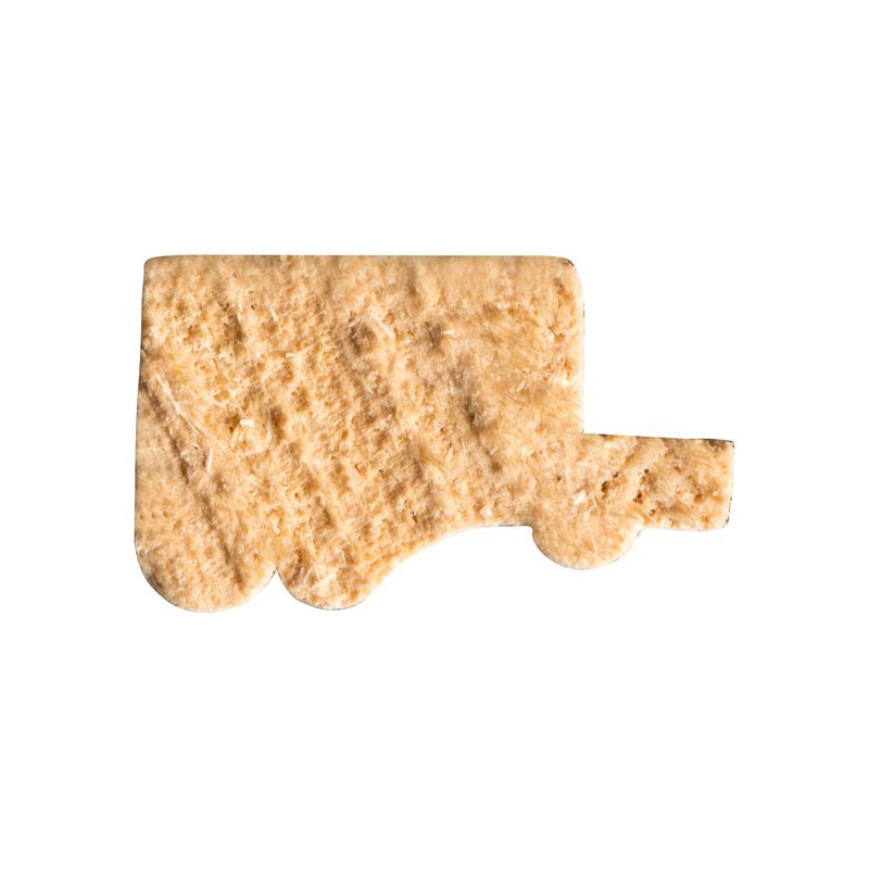 Moulure pour encadrement en marupa clair 240 x 2,1 x 1,3 cm