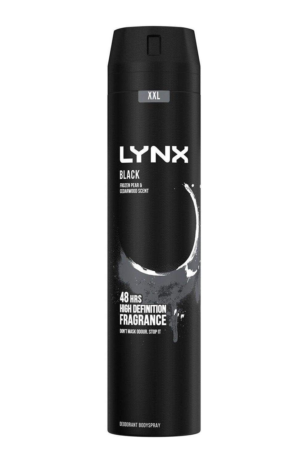 Lynx XXL Black High Definition Fragrance 'BodySpray' Deo,6x250ml