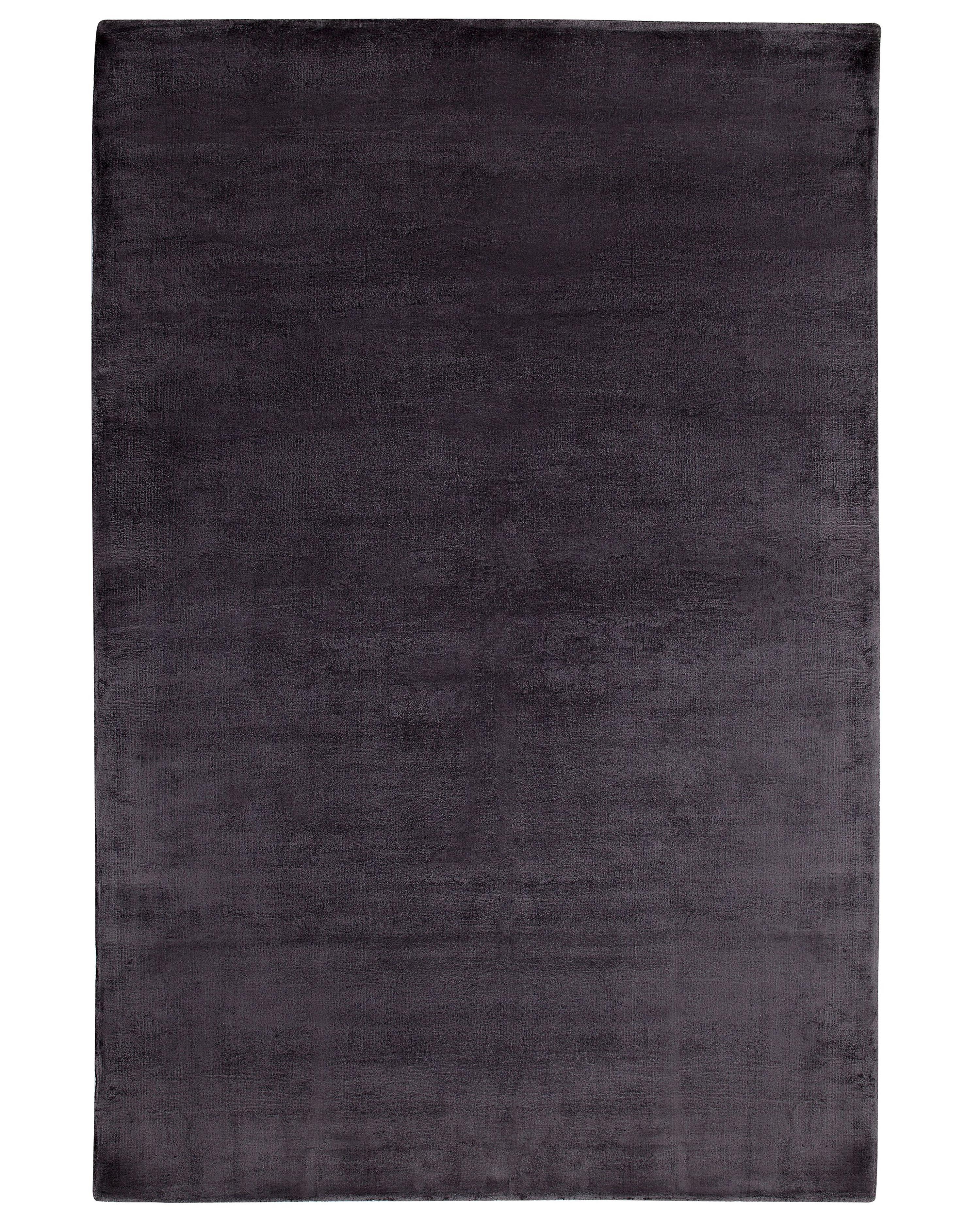 Rug GESI II Dark Grey ? 140 cm Viscose