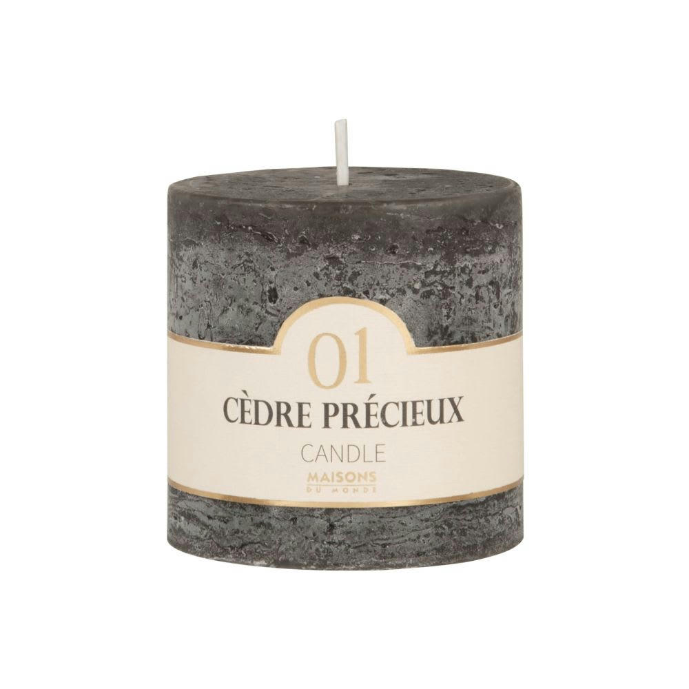COLORAMA - Bougie parfumée gris foncé H7, 230g