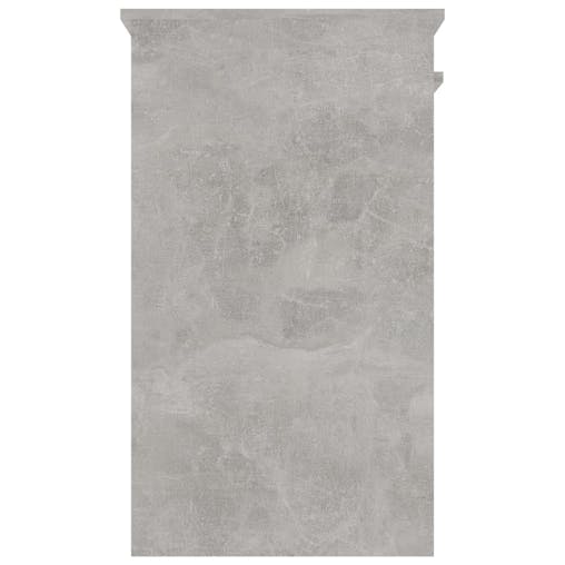 NNEVL Desk Concrete Grey 90x45x76 cm Chipboard