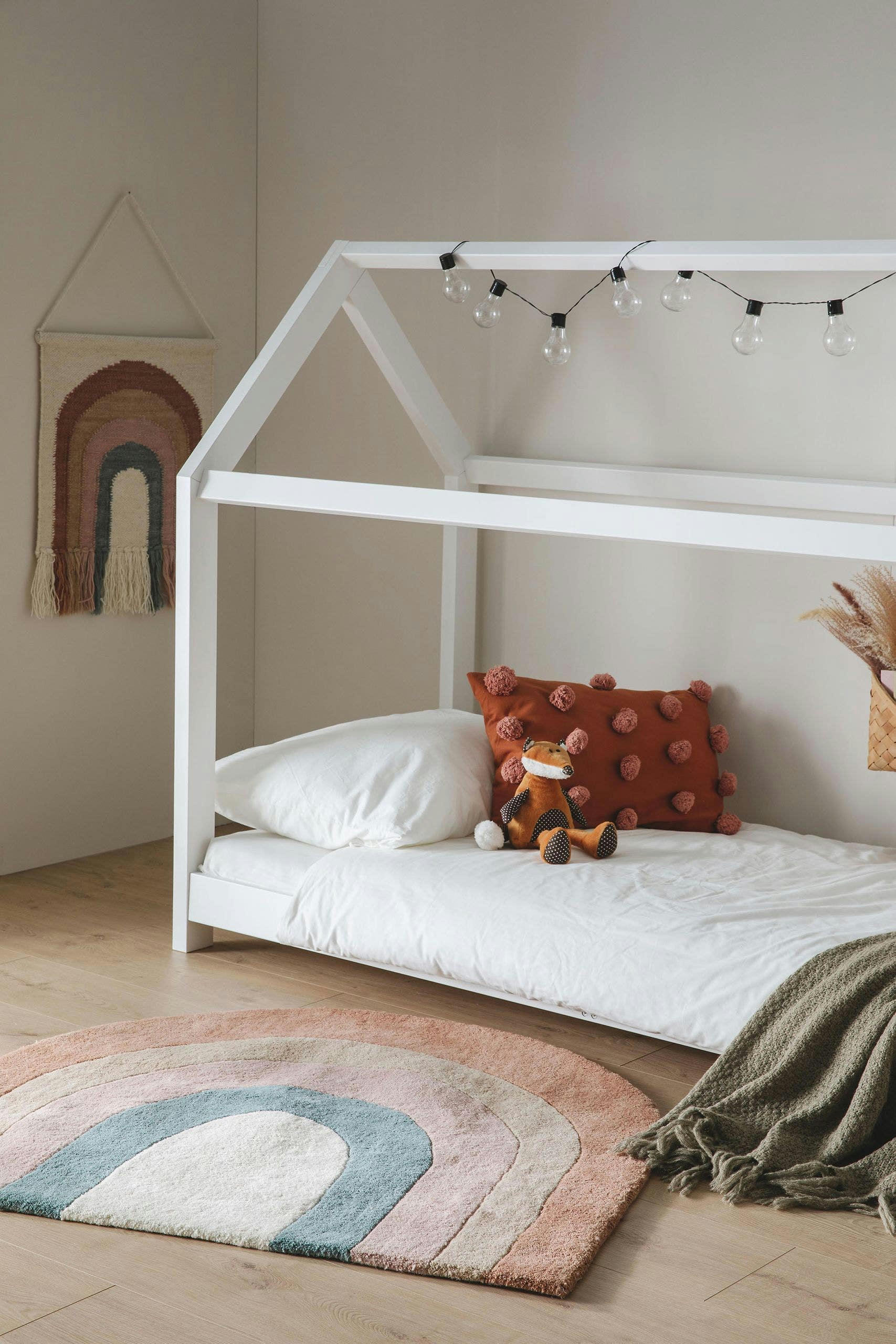 RAINBOW - Tapis enfant multicouleur 105x120