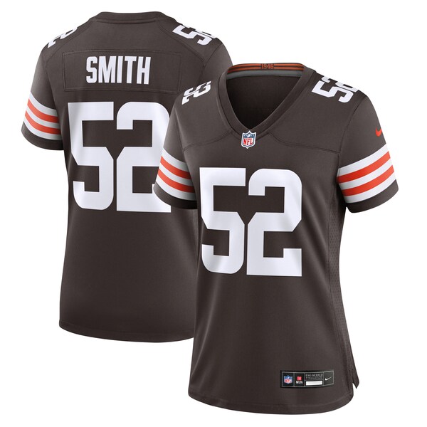 Elerson Smith Cleveland Browns Nike Women's Team Game Jersey -  Brown