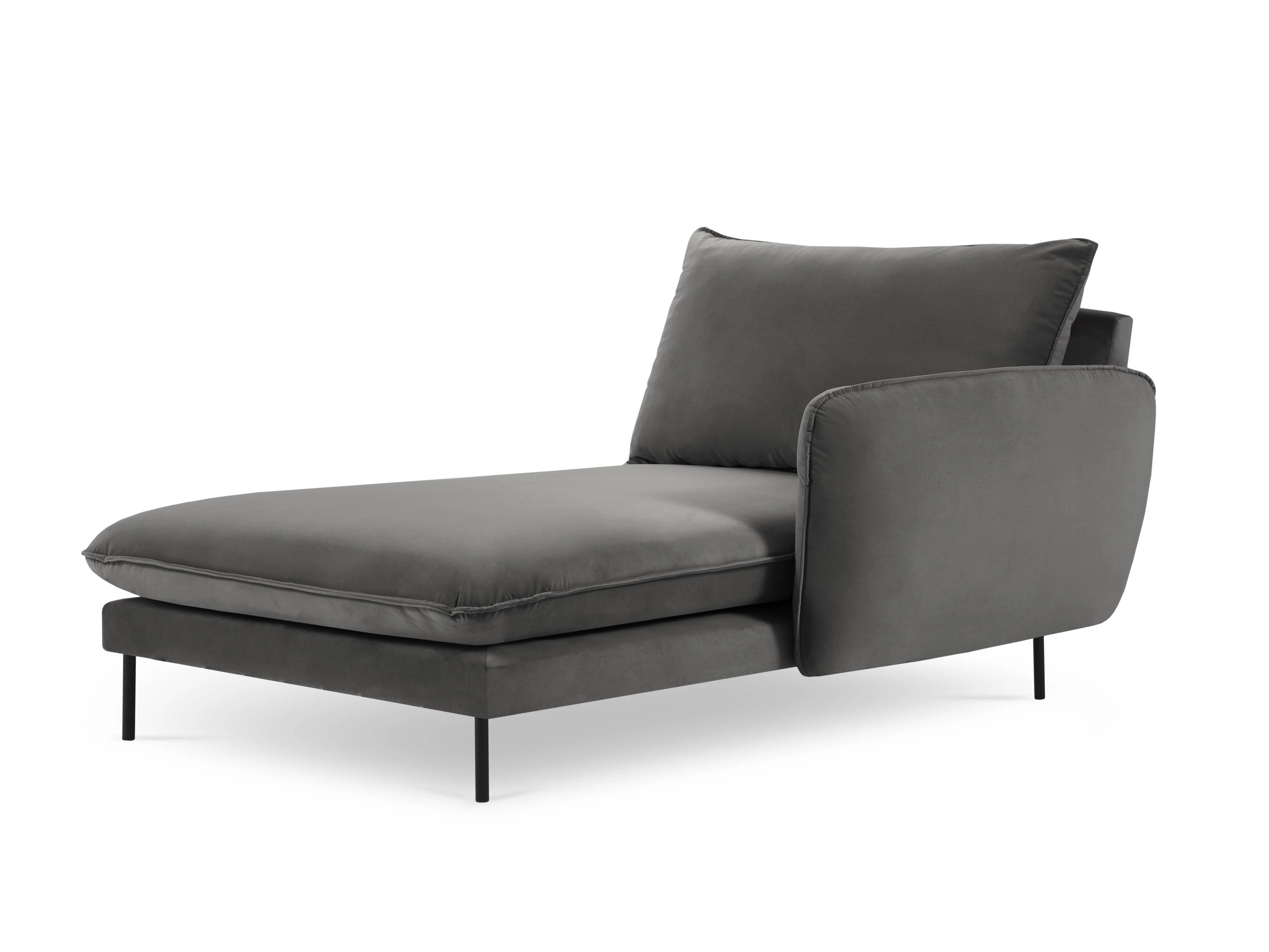 Chaise longue Vienna rechts velvet