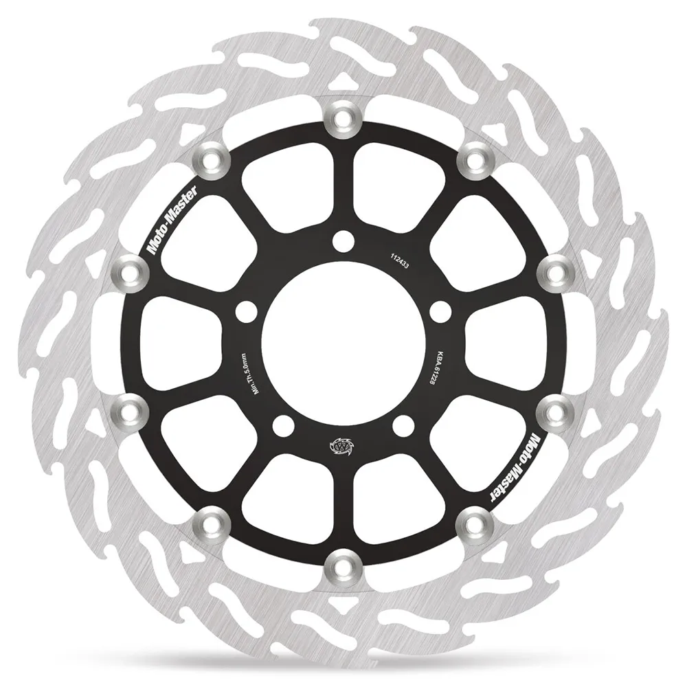 Moto-master Flame Kawasaki Z H2 1000 Abs 20-26 112433 Floating Front Brake Disc