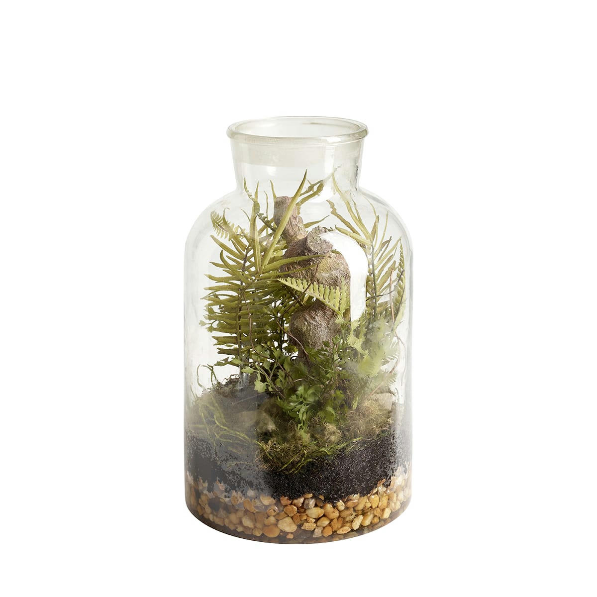 FIONA - Terrarium artificiel vert H43