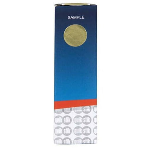 Esselte Quik Stik Self-Adhesive Dot Labels 650pk 14mm (Gold)