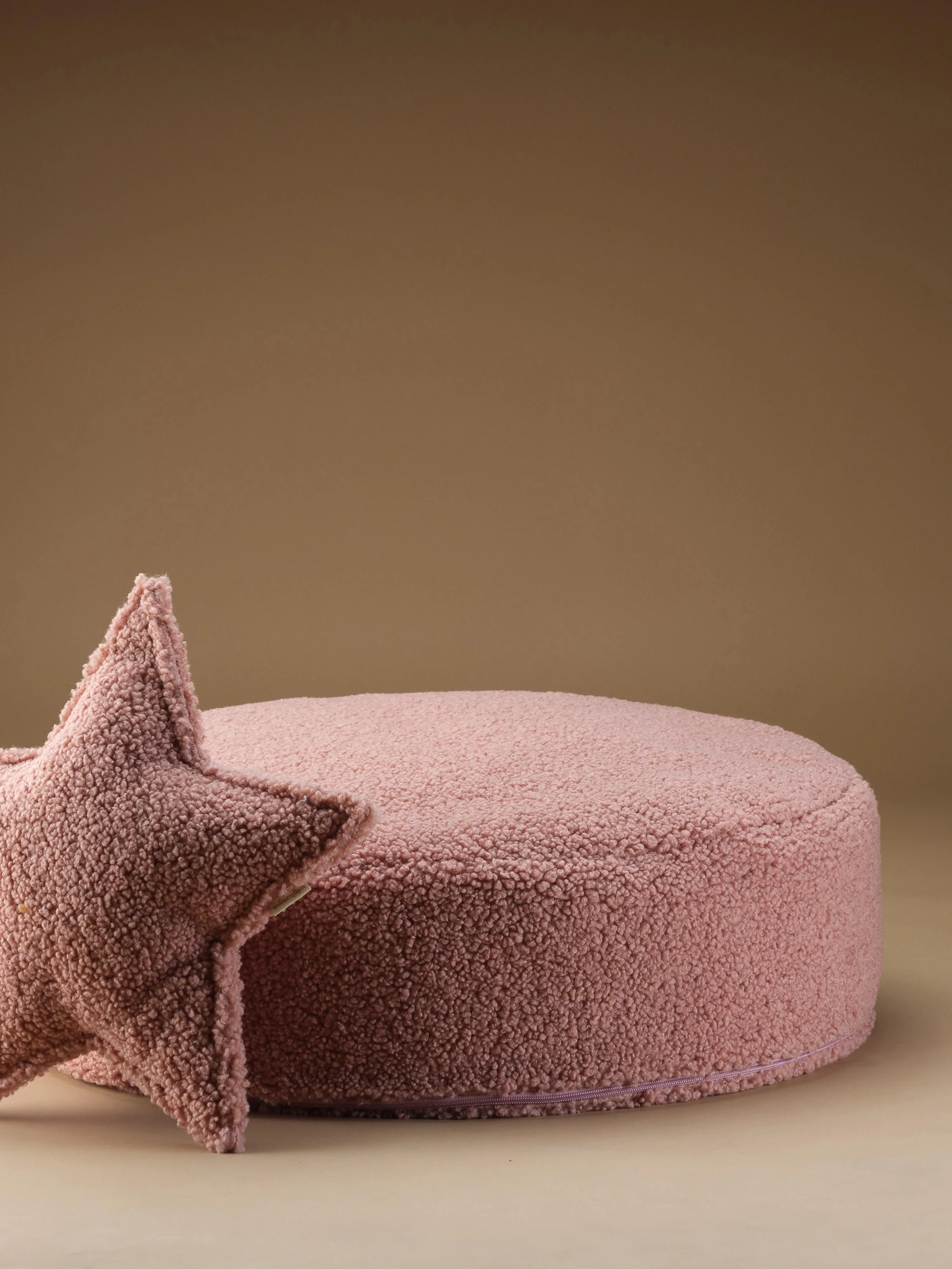 Kinder Teddy-Pouf Sugar, Ø 65 cm