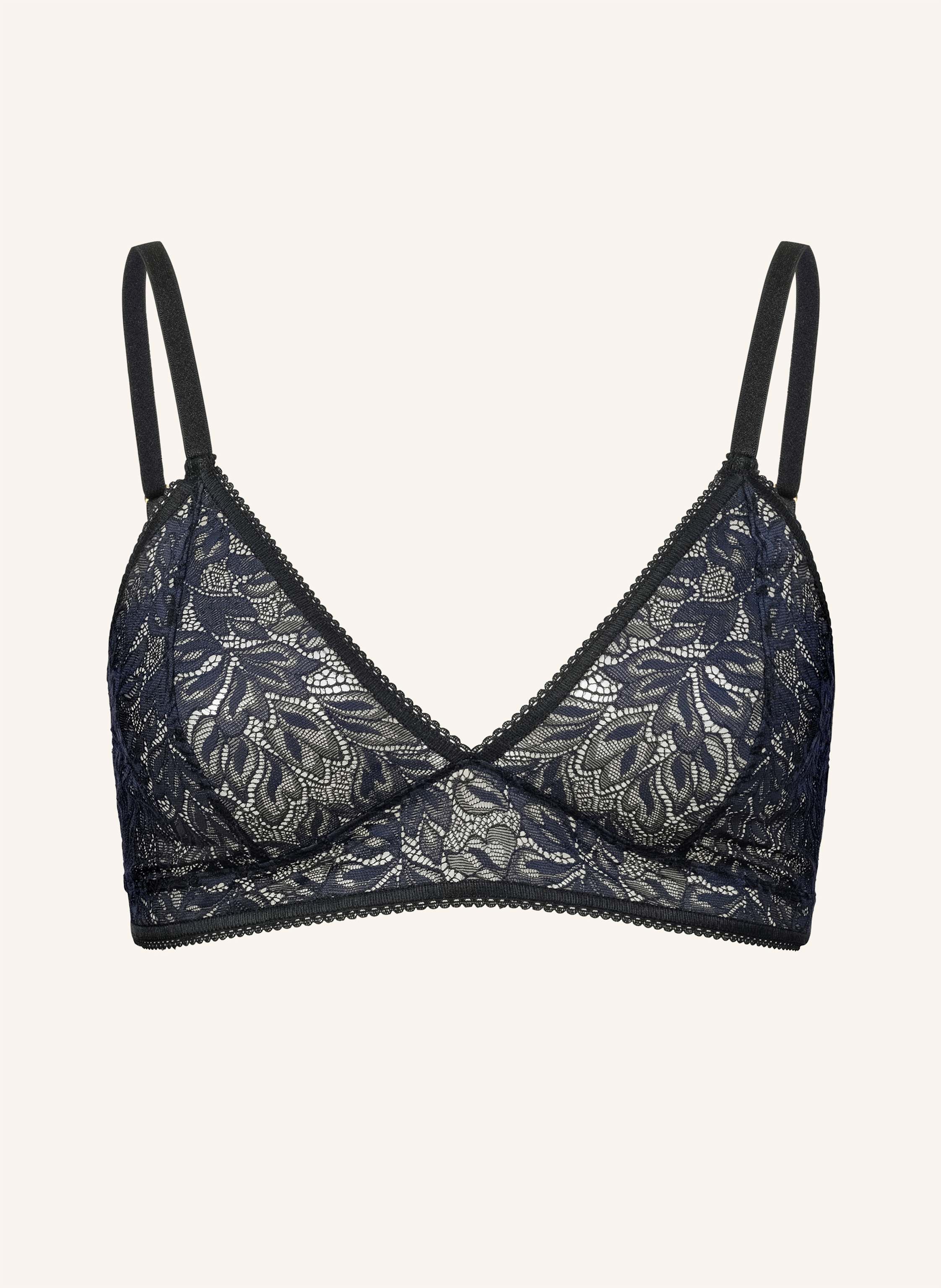 erlich textil Iconic Lace bügelloser Triangel BH mittlerer Halt aus Spitze - verstellbare Träger