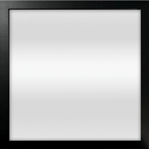 Spiegel »Brüssel«, 32,6x 32,6x 1,5 cm (LxBxS), schwarz
