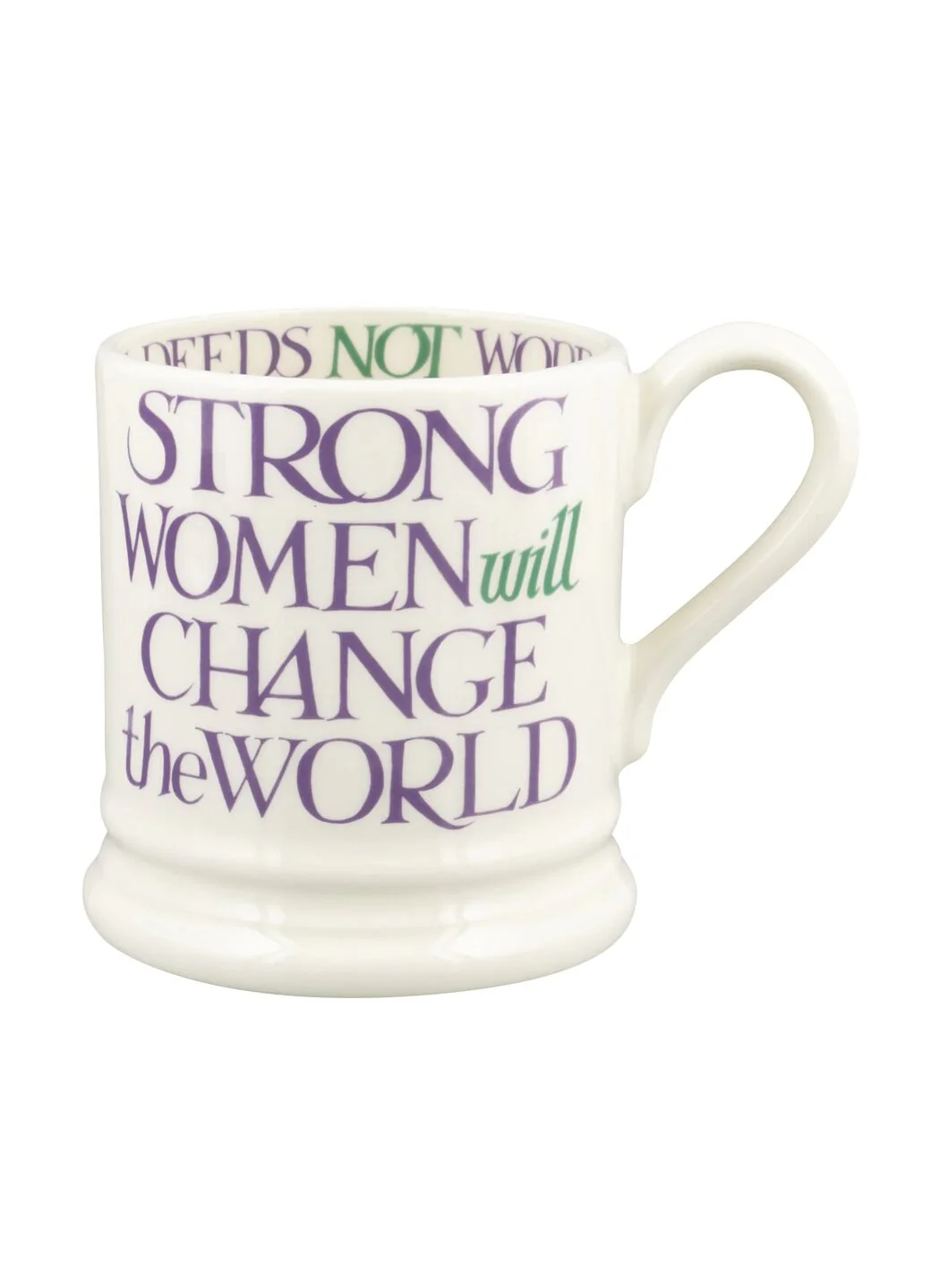 Seconds Purple Toast Change Our World 1/2 Pint Mug