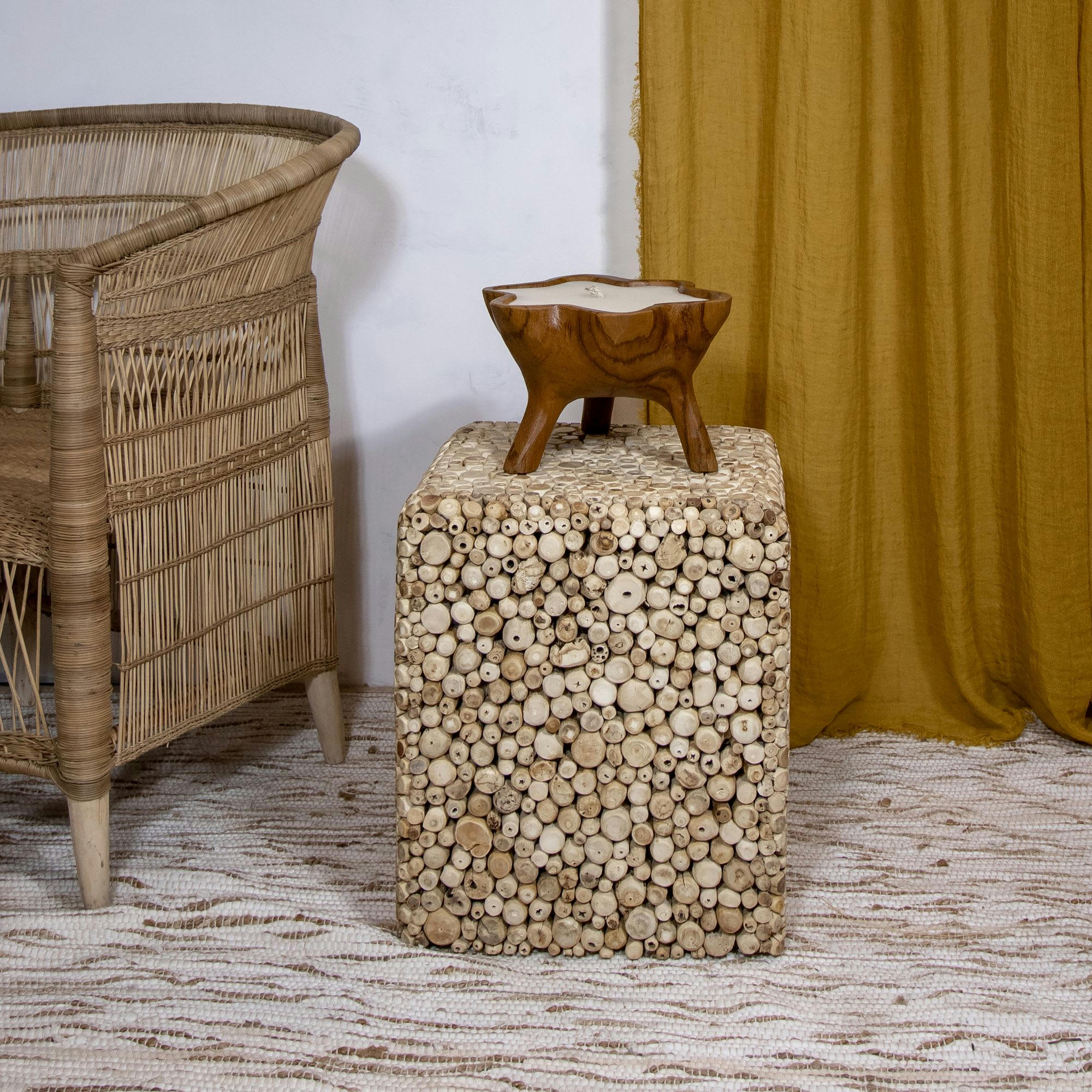 FLOTSPERDUS - Bout de canapé en bois flotté