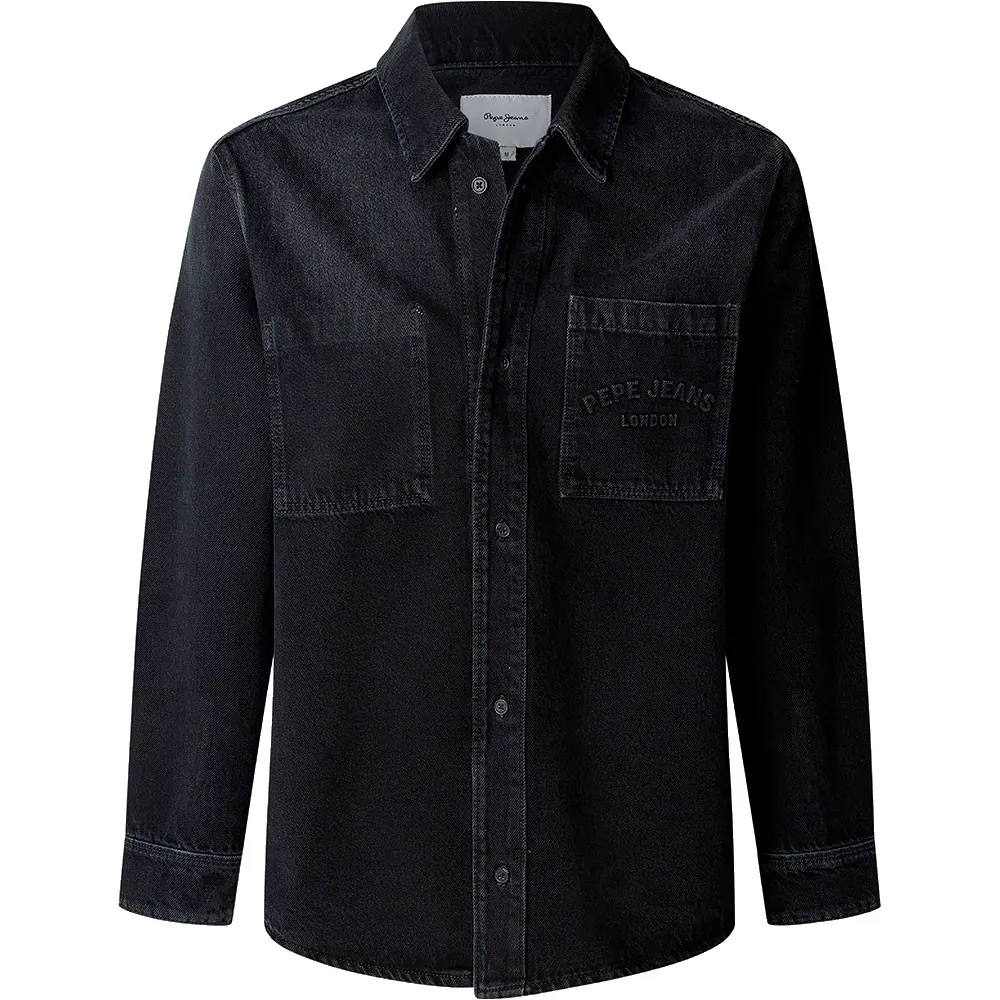 Pepe Jeans Relaxed Weston Fs Washed Denim long sleeve shirt