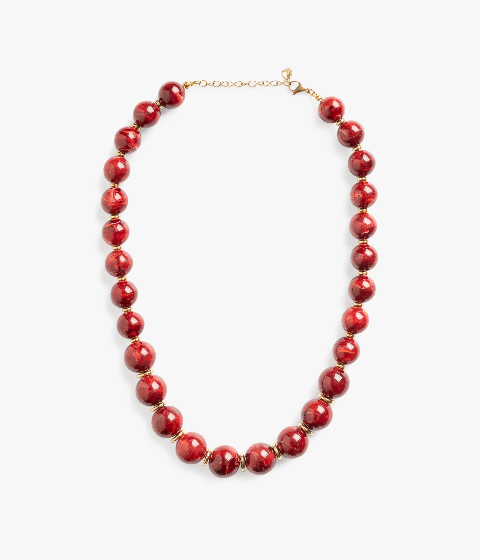 Collier Loane coquelicot