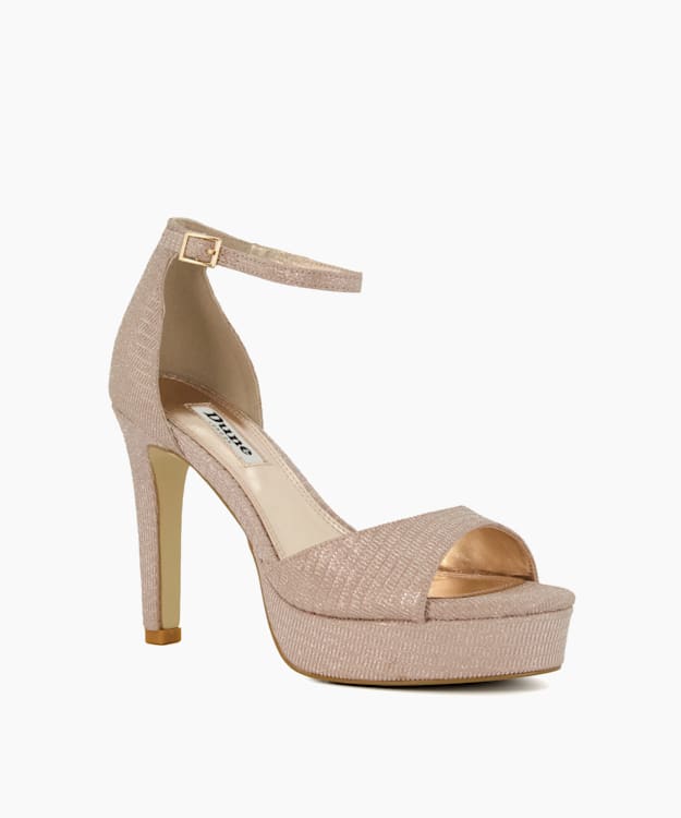 Madilyn Rose Gold - Platform Sole Sandals