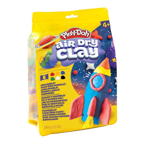 Play-Doh Air Dry Clay 6 Pack
