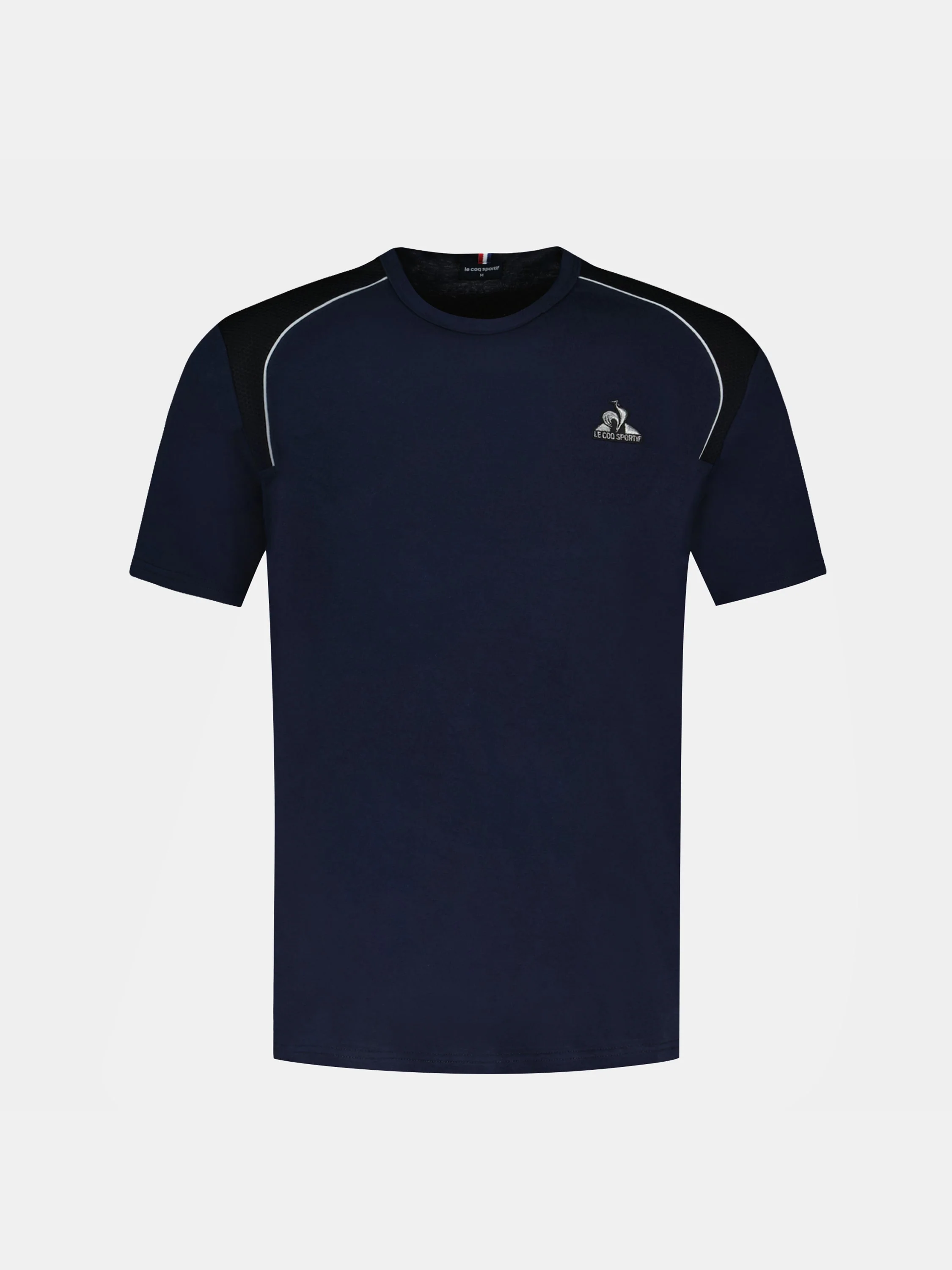 T-shirt Coq d'argent en jersey de coton avec détails texturés