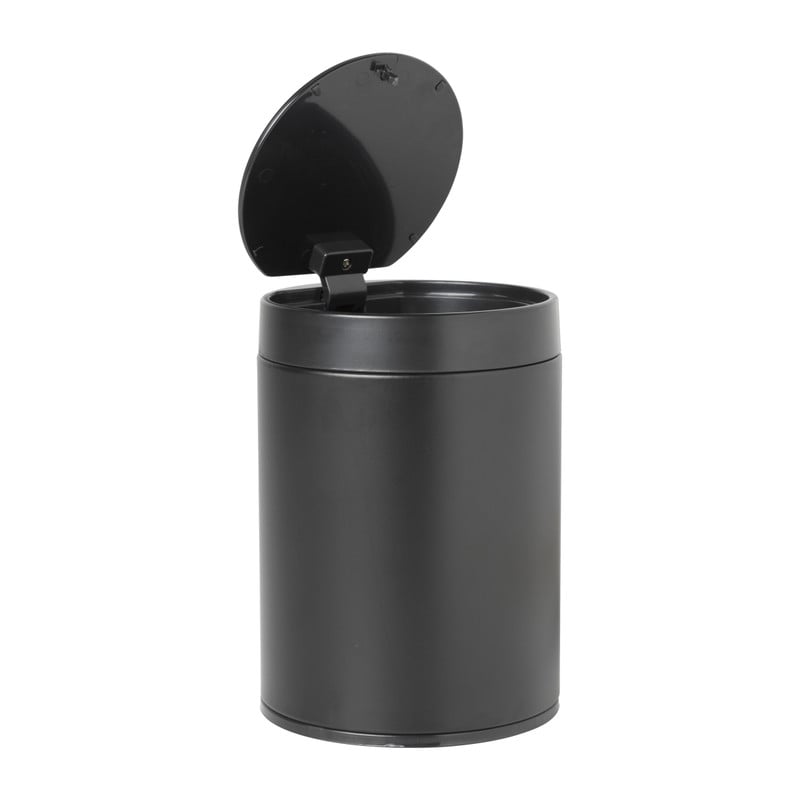 Mini pedaalemmer - 1.5 liter - zwart