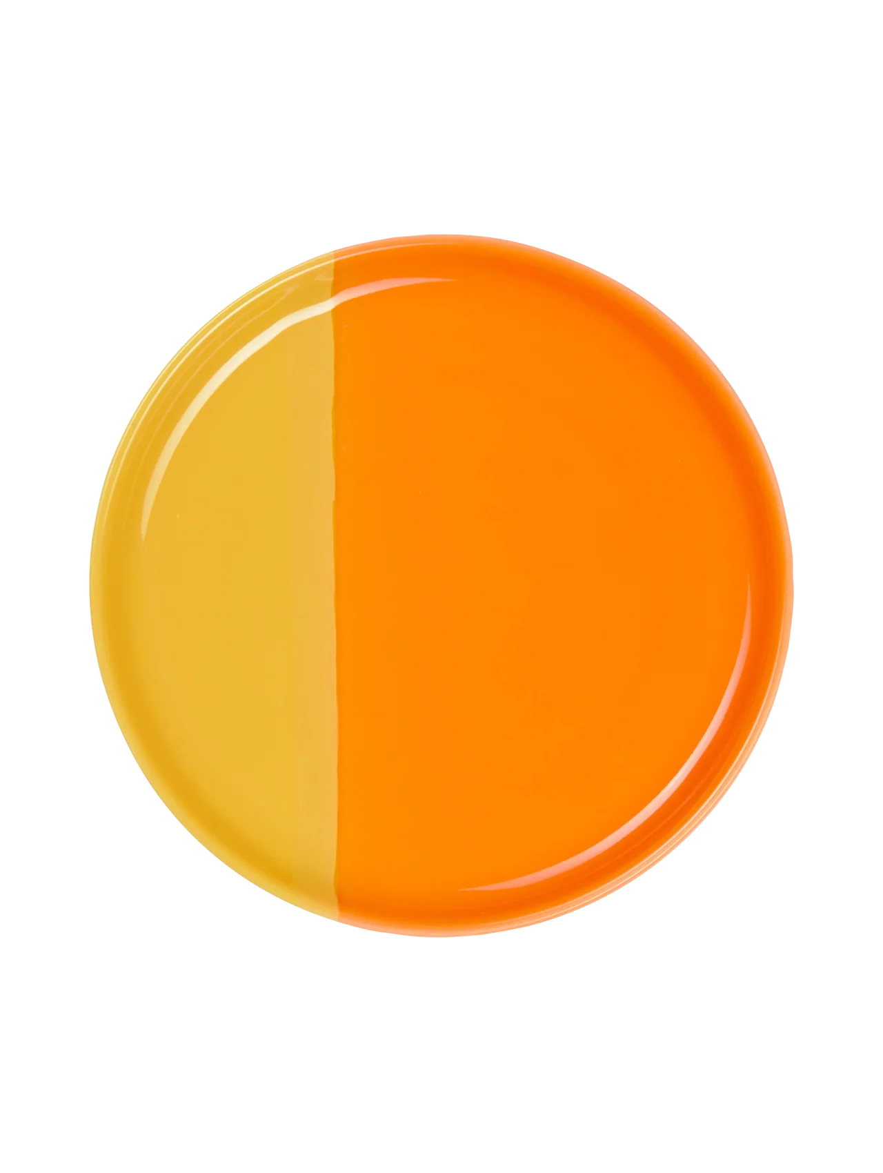 dessertteller, orange smoothie