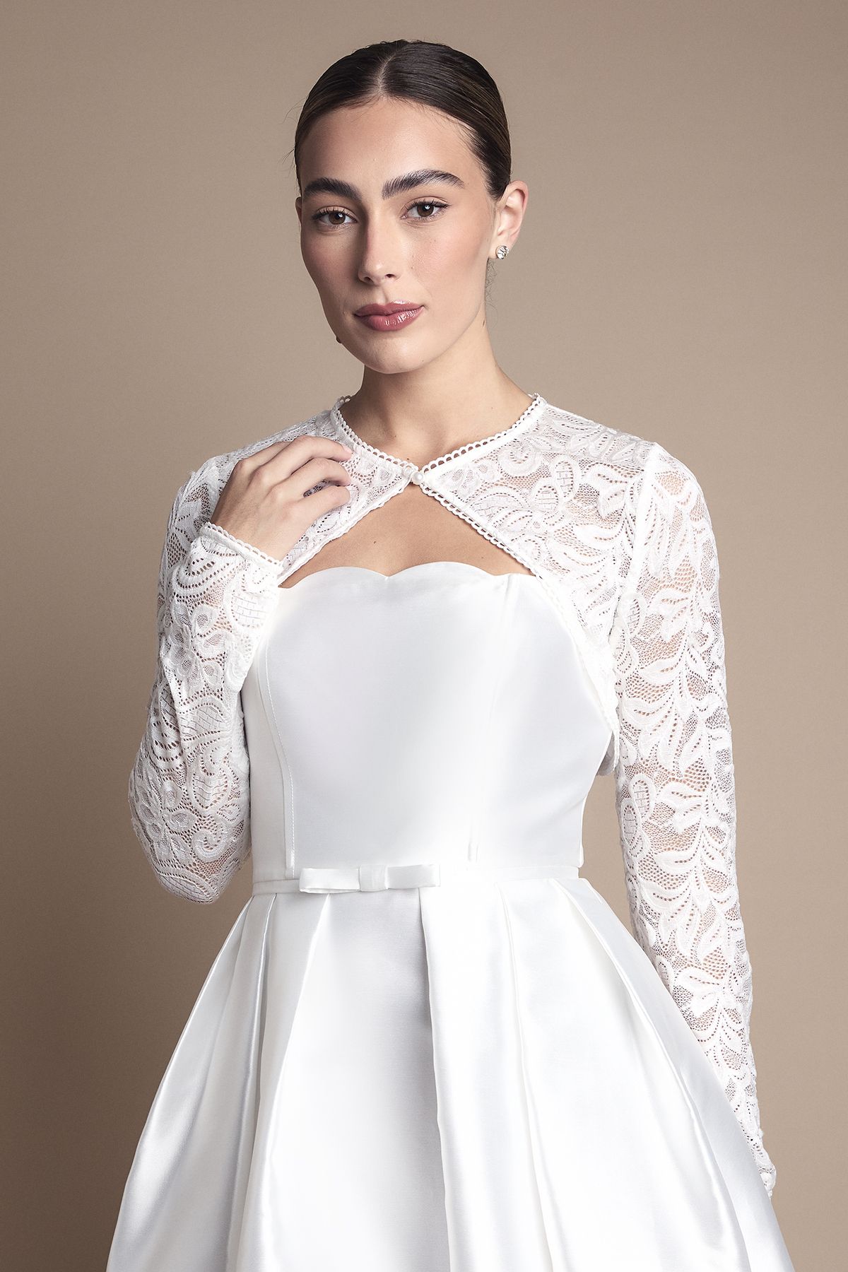 Coast Lace Long Sleeve Wedding Bolero