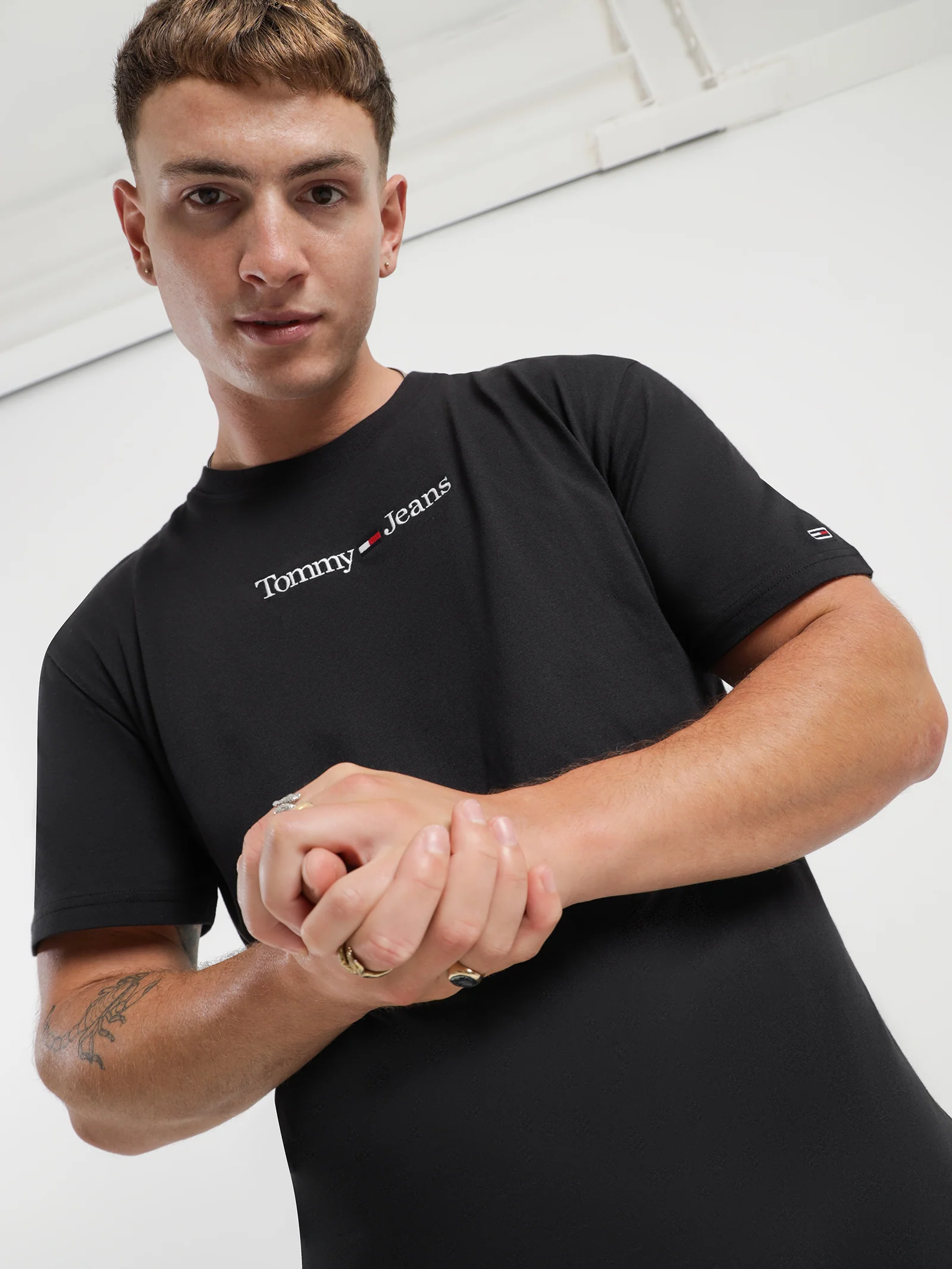 Logo Embroidery Classic Fit T-Shirt