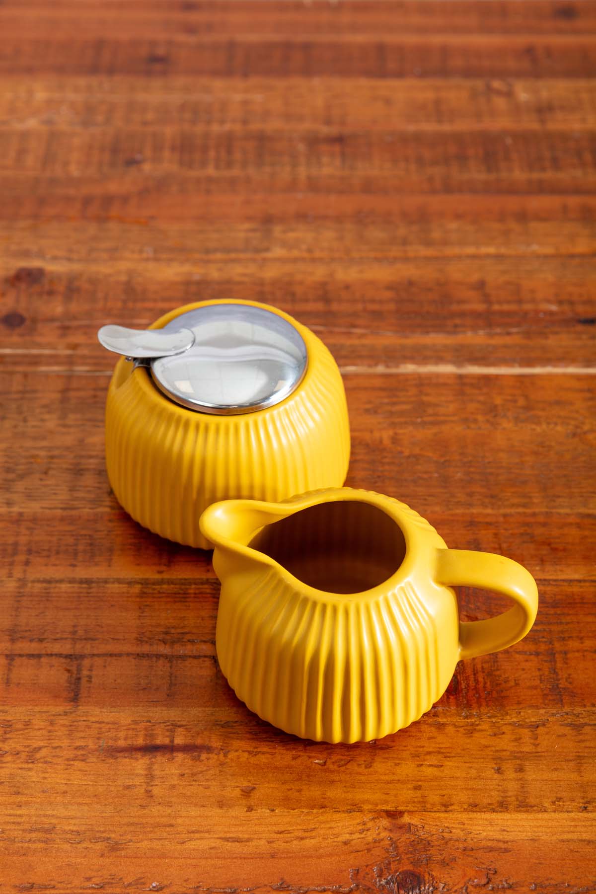 Ochre Sugar & Creamer Set