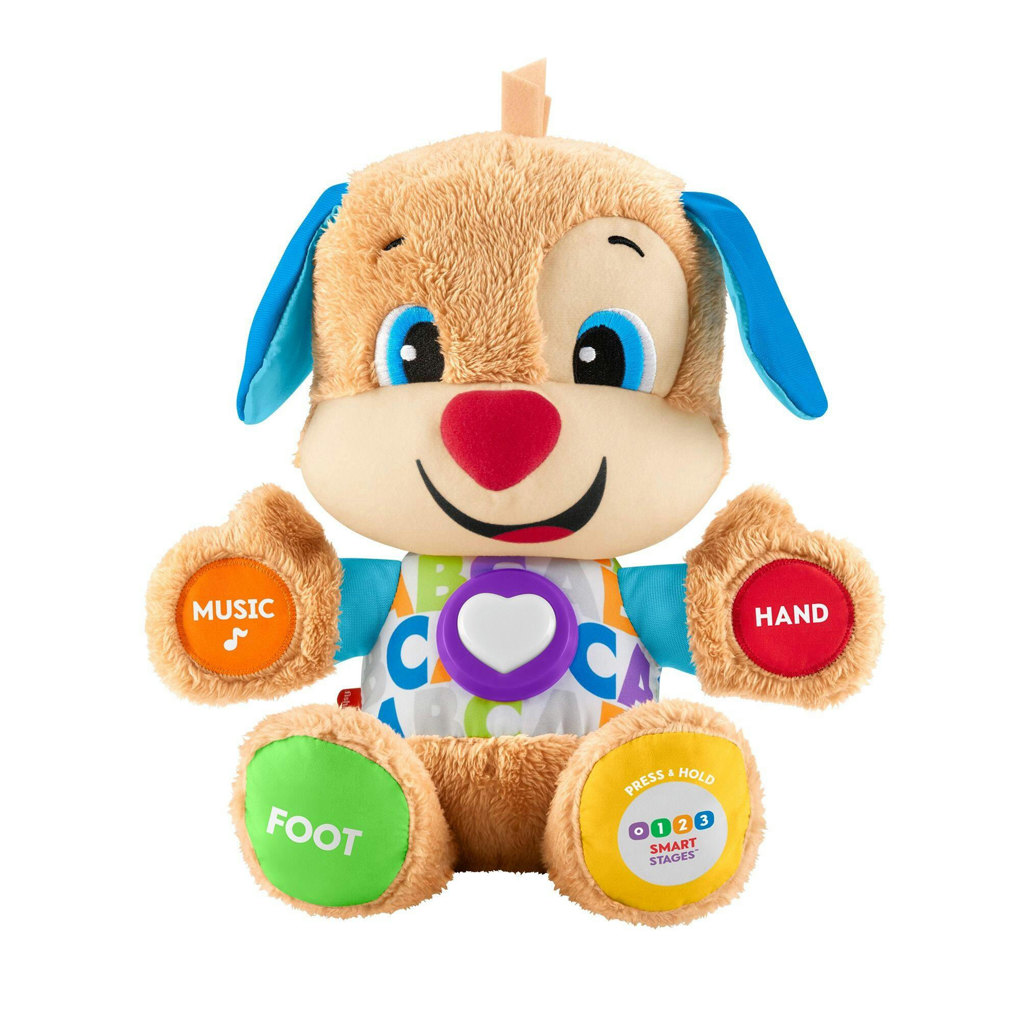 Fisher-Price® Laugh & Learn® Smart Stages™ Puppy, Musical Learning Toy For Babies, Ages 6m+