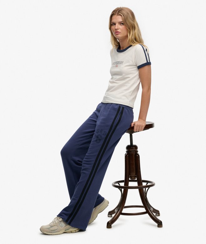 Athletic Essentials Stripe Flare Joggers