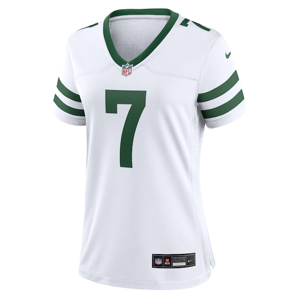 Justin Fields New York Jets Nike Women's Game Jersey -  White