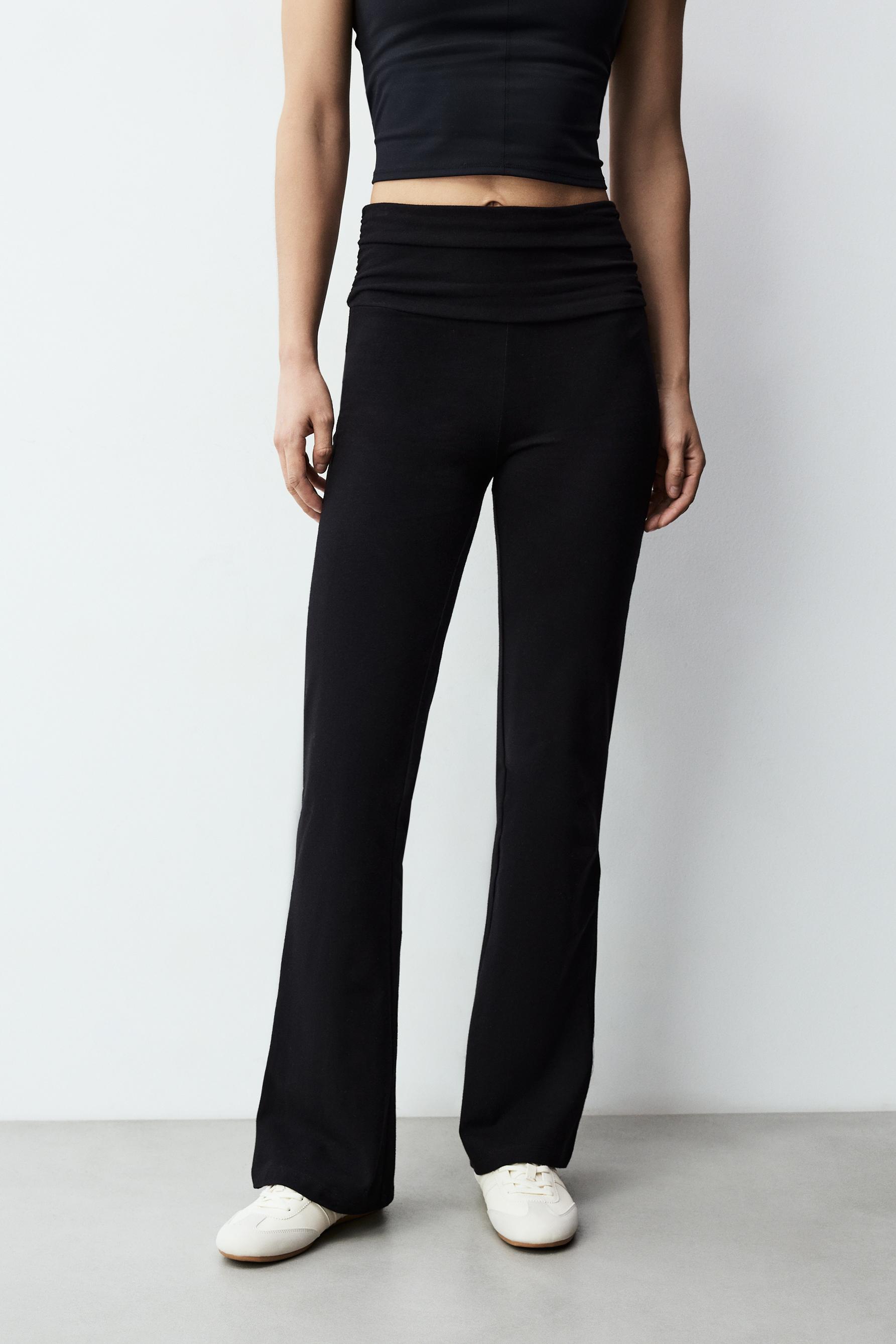 Legging cintura fruncida