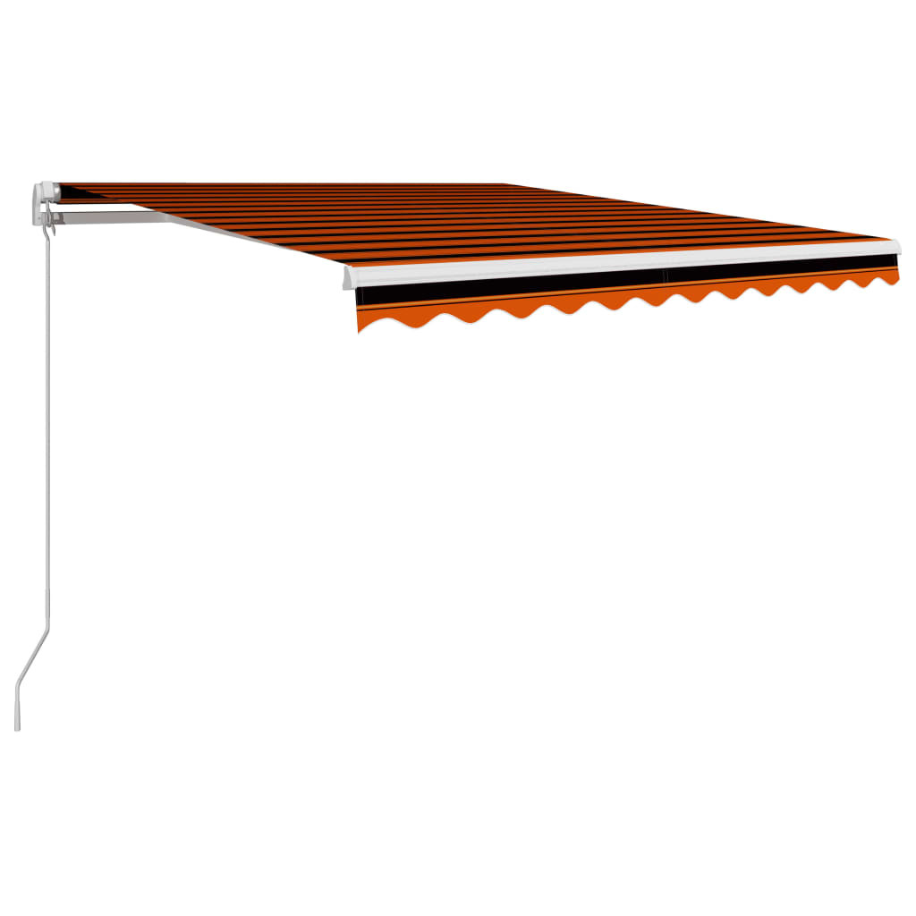 Markiza Tarasowa Balkonowa Ręcznie Zwijana Roleta Zadaszenie 350 x 250 cm