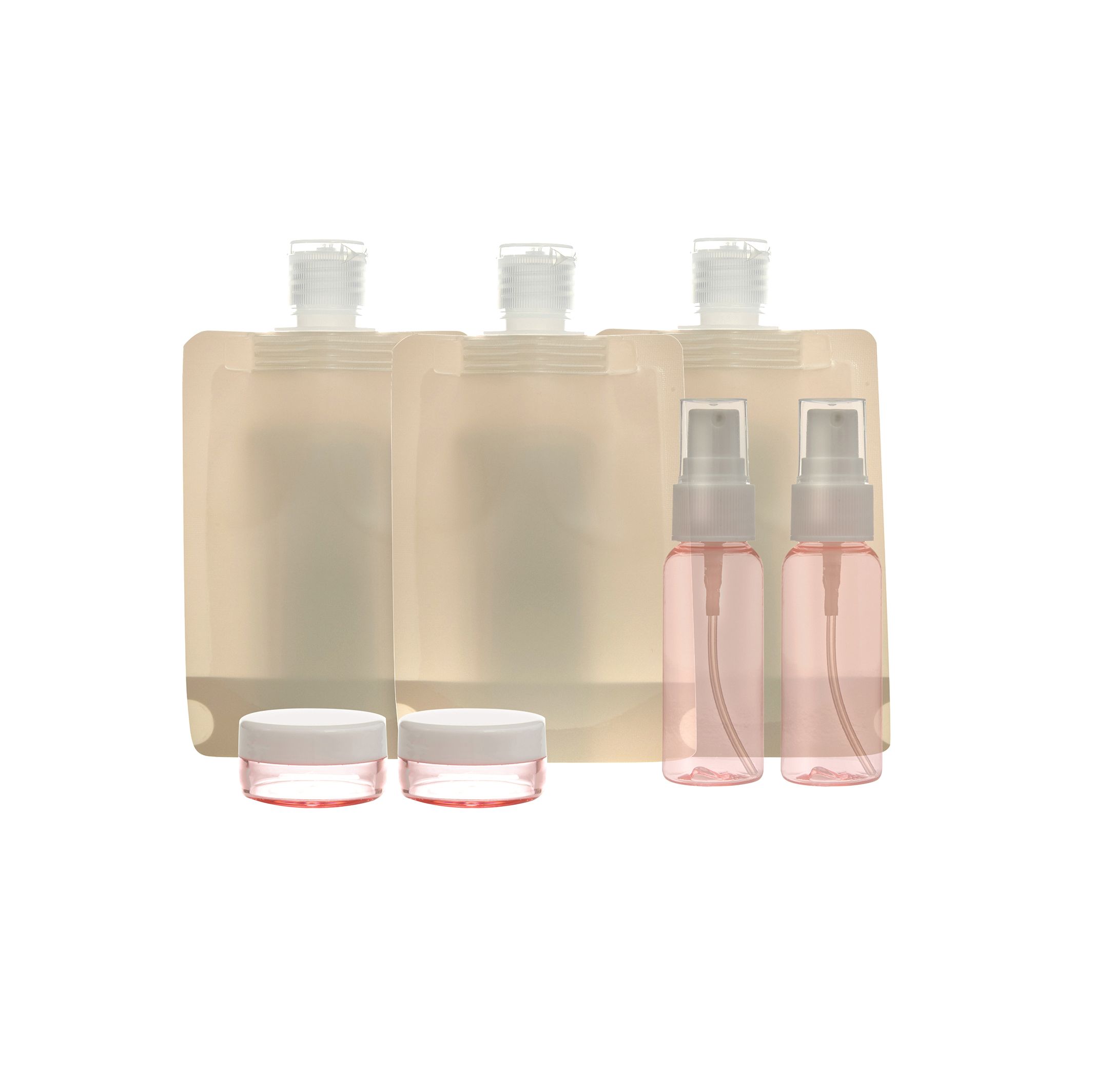 Danielle Creations Travel Bottle / Pouch / Tub Set