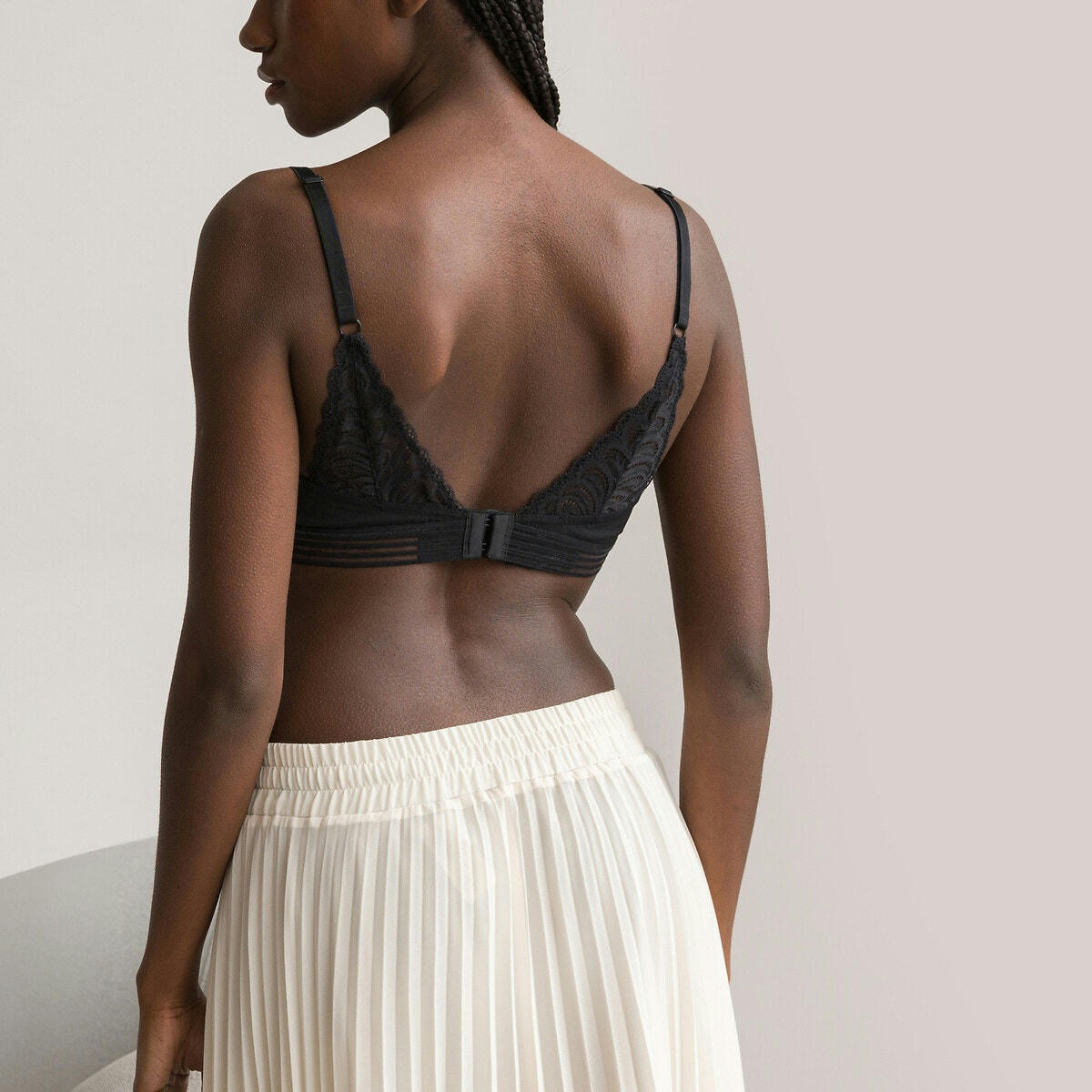 Soutien-gorge d'allaitement en dentelle et tulle