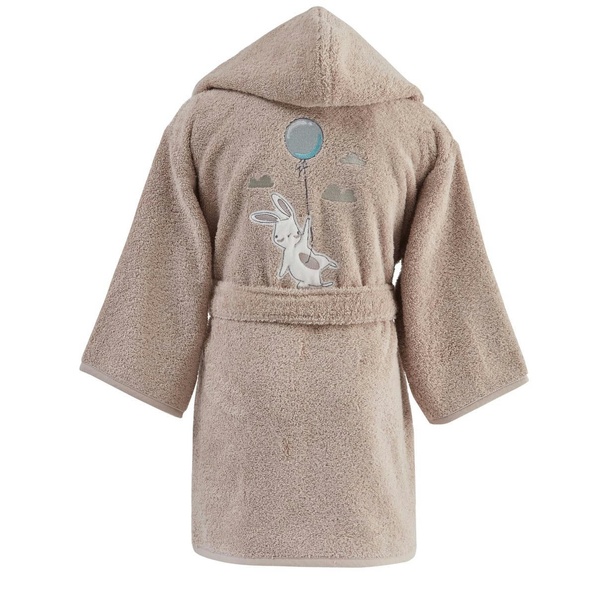 JOHNNY RABBIT - Peignoir de bain enfant 450 gr/m²  sable 06 ans