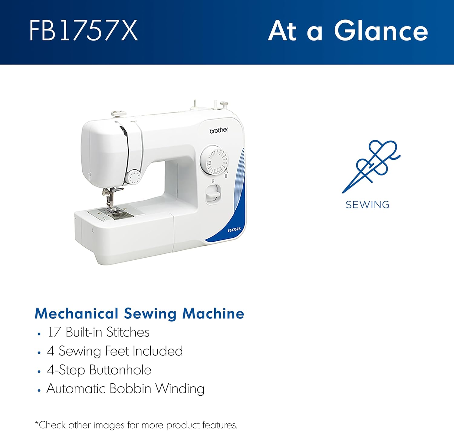Brother FB1757X Mechanical Sewing Machine
