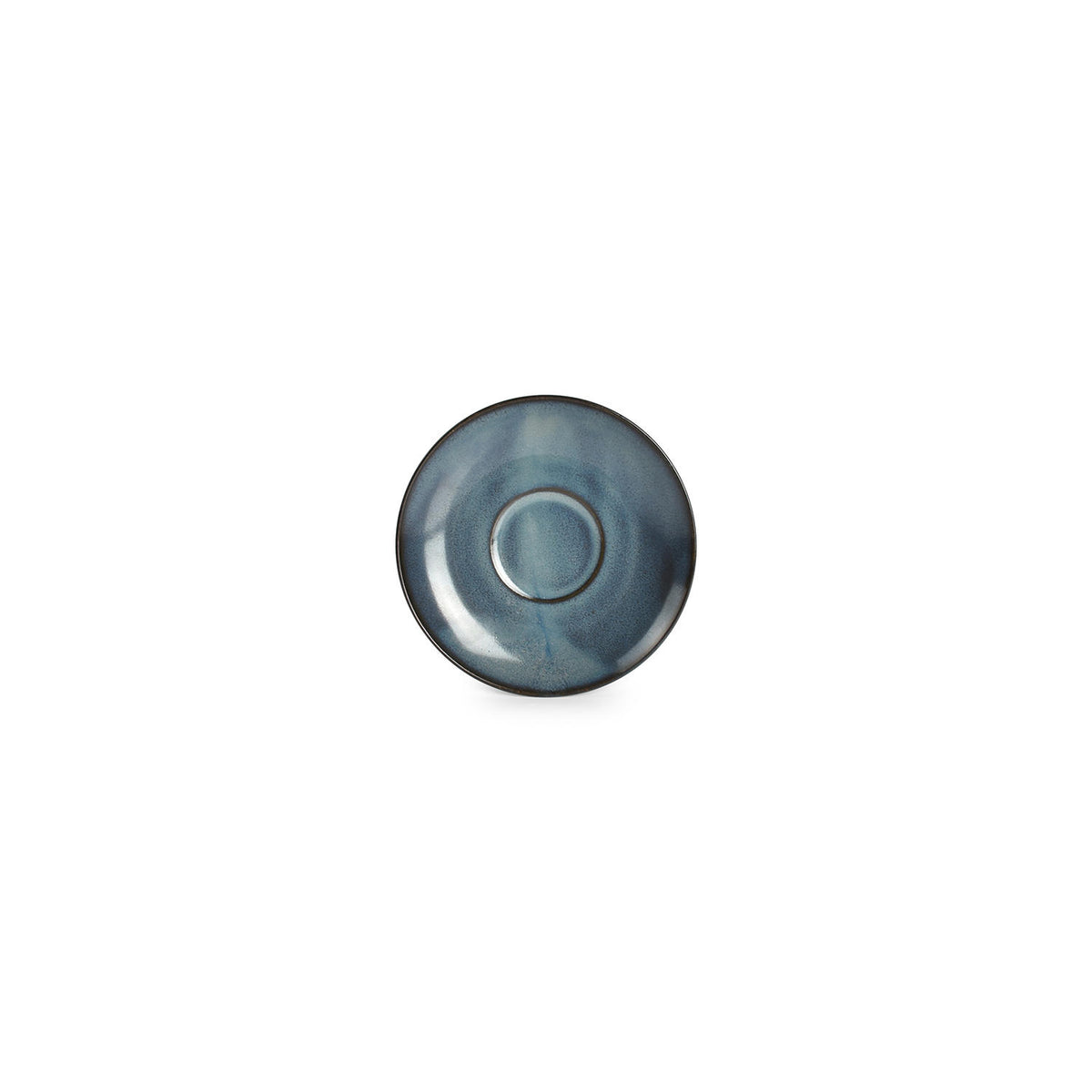 Bonbistro - Schotel 14cm donkerblauw Cirro - Set van 6