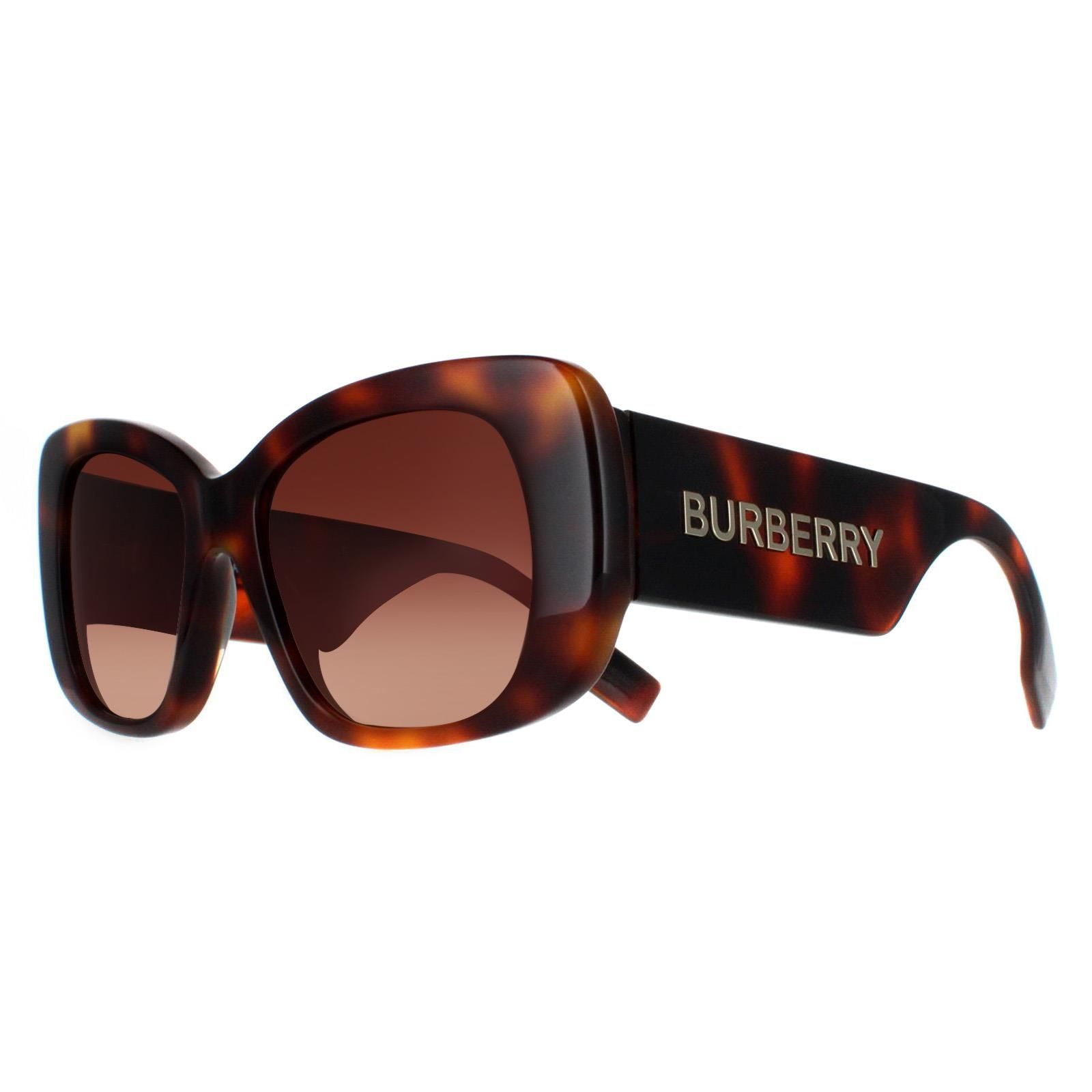 Burberry Square Light Havana Brown Gradient BE4410