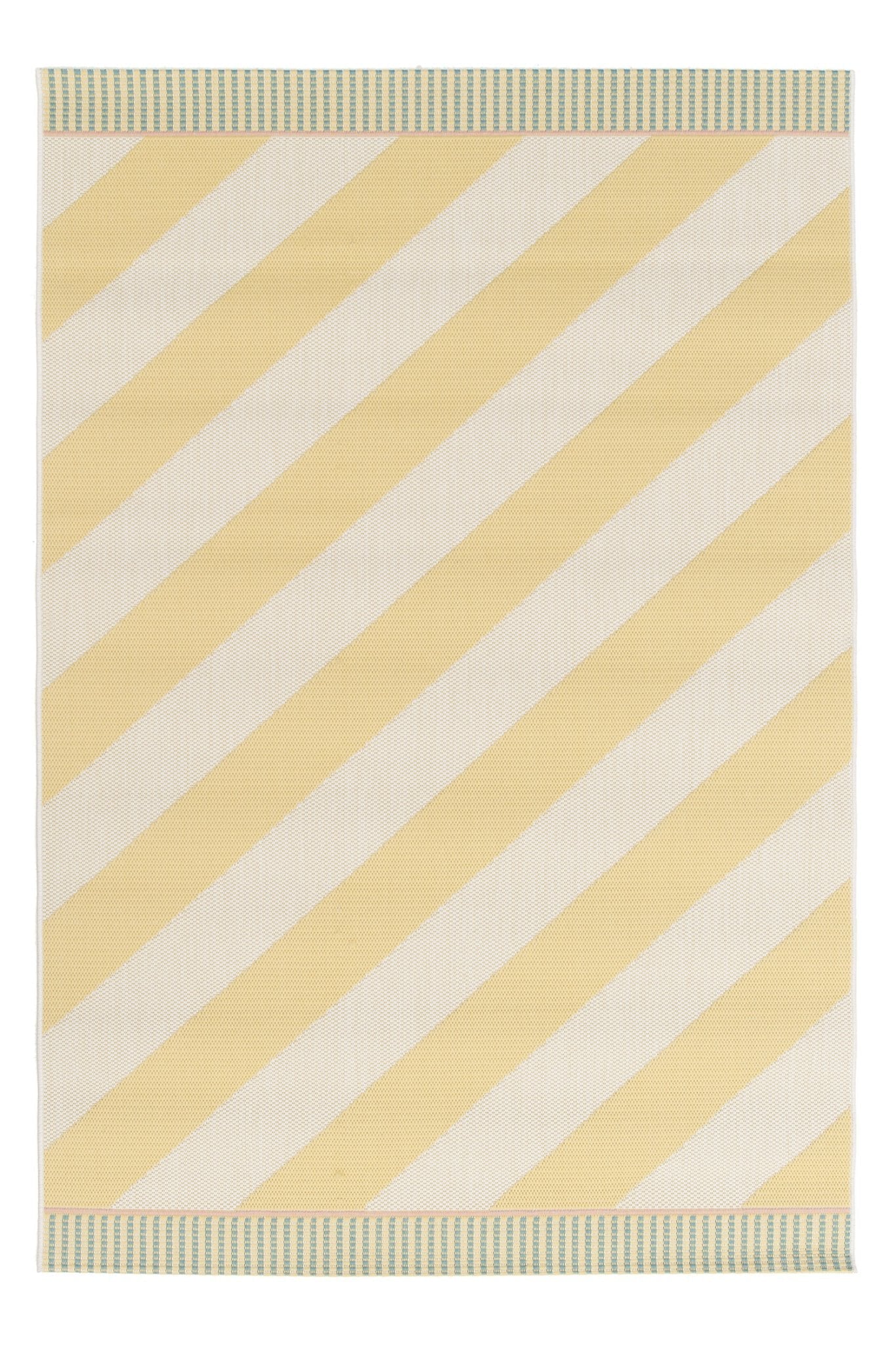 AFK Living vloerkleed Lagos - voor binnen en buiten - geel - 160 x 230 cm