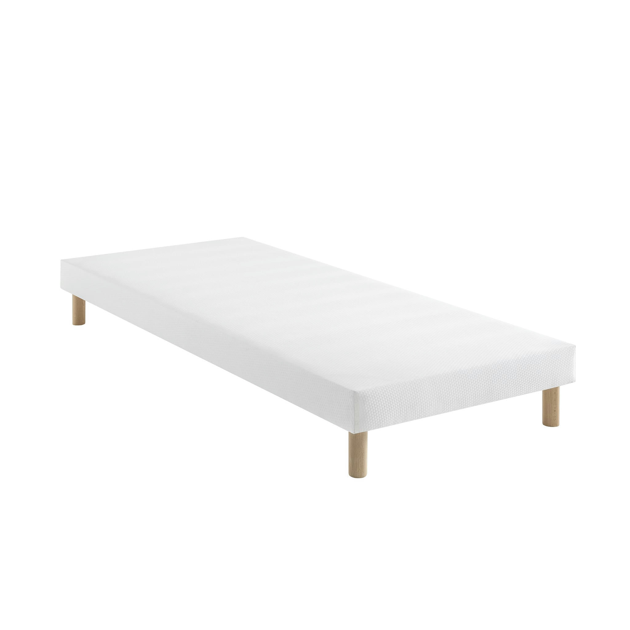 - Sommier tapissier à lattes 13 cm 110x190