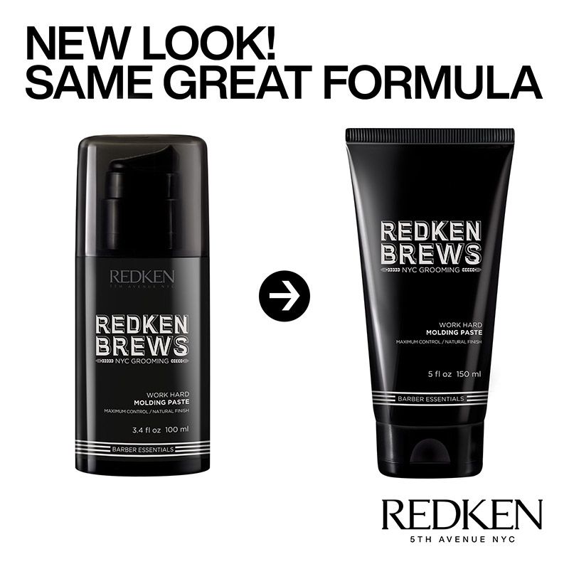 Redken Redken Brews Work Hard Moulding Paste 150ml