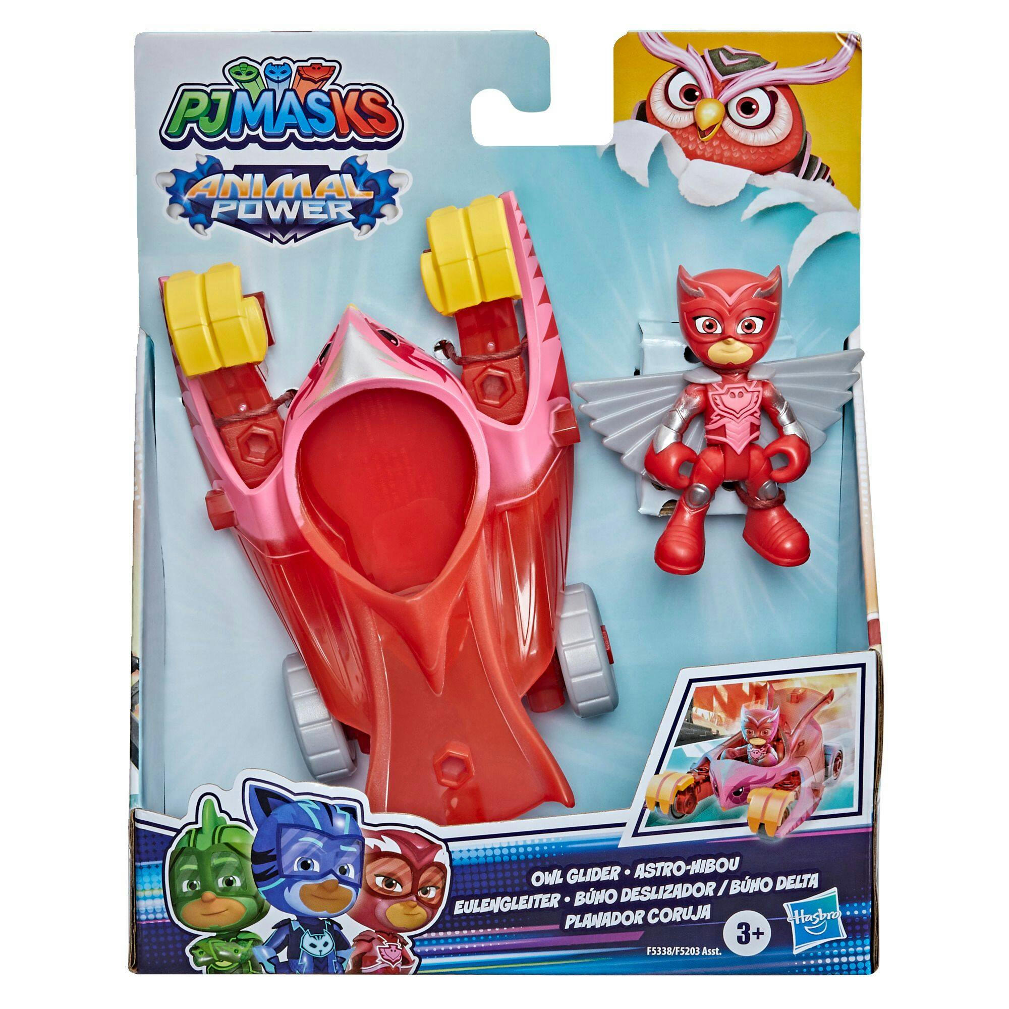 PJ Masks Owlette Figure & Hero Vehicle, Ages 4+