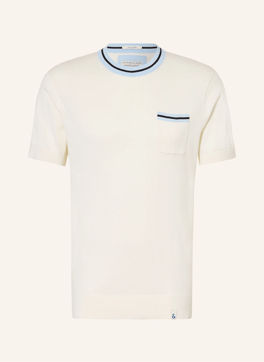 COLOURS & SONS Strickshirt