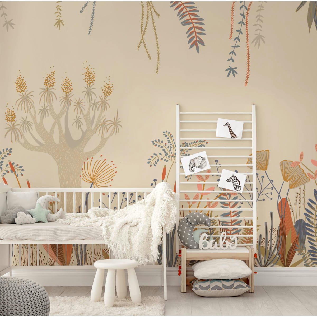 - Papier peint panoramique jardin d'eden 150 x 250 cm